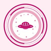 UFO pictogram ontwerp vector