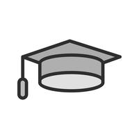 Graduation Cap pictogram ontwerp vector