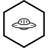 UFO pictogram ontwerp vector