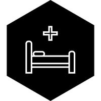 Bed pictogram ontwerp vector