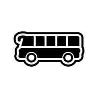 Bus pictogram ontwerp vector