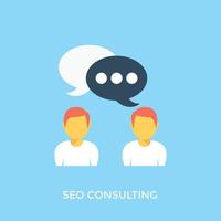 seo-adviesconcepten vector