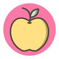 Apple-pictogramontwerp vector