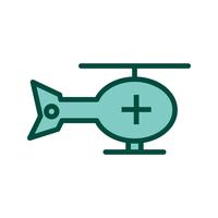 Helikopter pictogram ontwerp vector