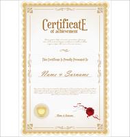 Certificaat vector