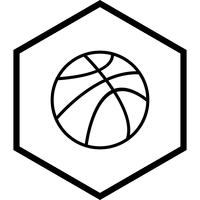 Basketbal pictogram ontwerp vector