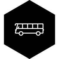 Bus pictogram ontwerp vector