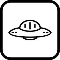 UFO pictogram ontwerp vector