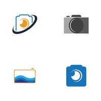 camera fotografie logo pictogram vector ontwerpsjabloon