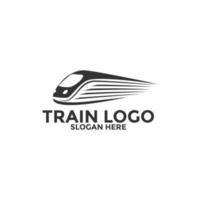 trein logo vector geïsoleerd op witte achtergrond
