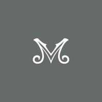 letter m-logo of pictogramontwerp vector