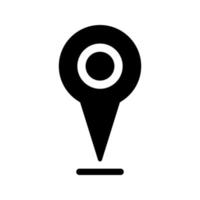 locatie pin pictogram vector