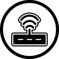 Router Icon Design vector