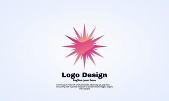 voorraad abstracte zon merk bedrijf logo ontwerp vector