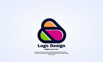 abstract bedrijf bedrijfslogo ontwerpen vector concept simple