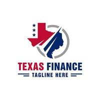 Texas City financiële gegevens logo vector