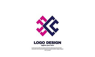 voorraad vector zakelijk bedrijf elegant ontwerp logo branding identiteit sjabloon