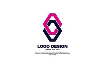 voorraad creatief logo modern creatief merk idee bedrijf bedrijf ontwerp kleurrijk vector