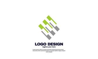 geweldig creatief bedrijf zakelijk bedrijf elegant idee ontwerp logo branding identiteit ontwerp vector kleurrijk