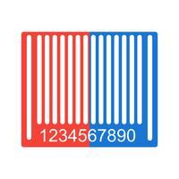 Barcode pictogram ontwerp vector