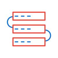 Servers pictogram ontwerp vector
