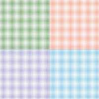 pastel twill plaids vector