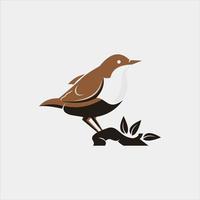 beer vogel dieren illustratie vector