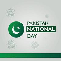 pakistan nationale dag 14 augustus pakistan onafhankelijkheidsdag met beroemde bezienswaardigheden. vector