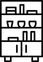 planken pictogramstijl vector