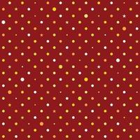 rode polka dot achtergrond vector