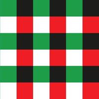 groen rood zwart schaakbord achtergrond vector