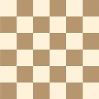 koffie bruin crème schaakbord achtergrond vector