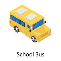 schoolbus concepten vector