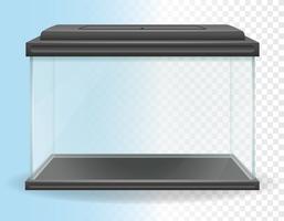 transparante aquarium vectorillustratie vector