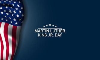 Martin Luther King jr. dag achtergrond ontwerp vector