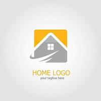 huis logo ontwerp vector. geschikt voor uw bedrijfslogo vector