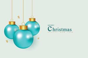 kerst banner ontwerp realistische voorraad vector