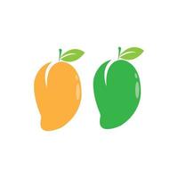 mango fruit vector pictogram illustratie ontwerp