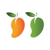 mango fruit vector pictogram illustratie ontwerp