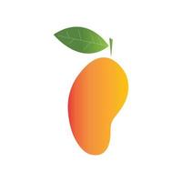 mango fruit vector pictogram illustratie ontwerp