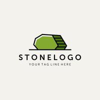 steen logo symbool vector illustratie ontwerp