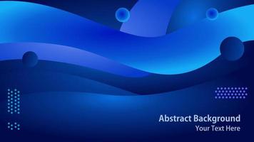 vector moderne abstracte blauwe achtergrond