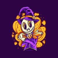 halloween karakter illustratie vector