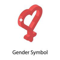 concepten voor gendersymbolen vector