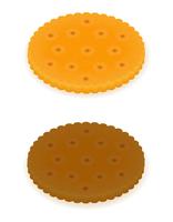 krokant koekje cookie vectorillustratie vector