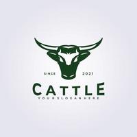 eenvoudig vintage vee en vee logo vector illustratie ontwerp