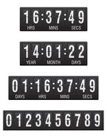 scorebord countdown timer vectorillustratie vector