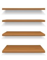 houten planken vector illustratie