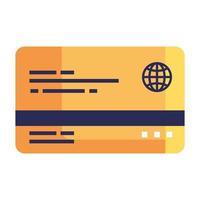 creditcard pictogram vector ontwerp