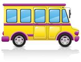 bus vectorillustratie vector